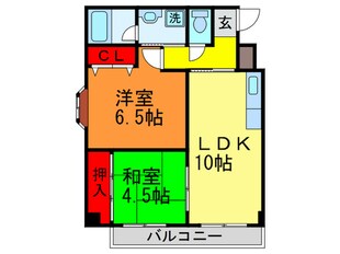 ソレイユ長堂の物件間取画像